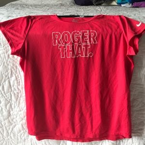 Nike “Roger That” Rodger Federer Tennis Shirt